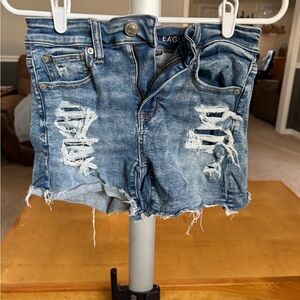 American Eagle Distressed Denim Shorts